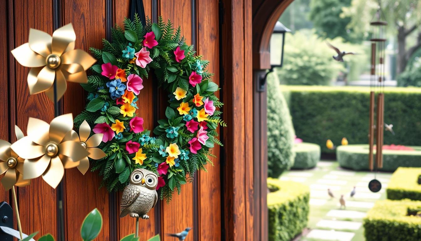 how to keep birds out of wreaths