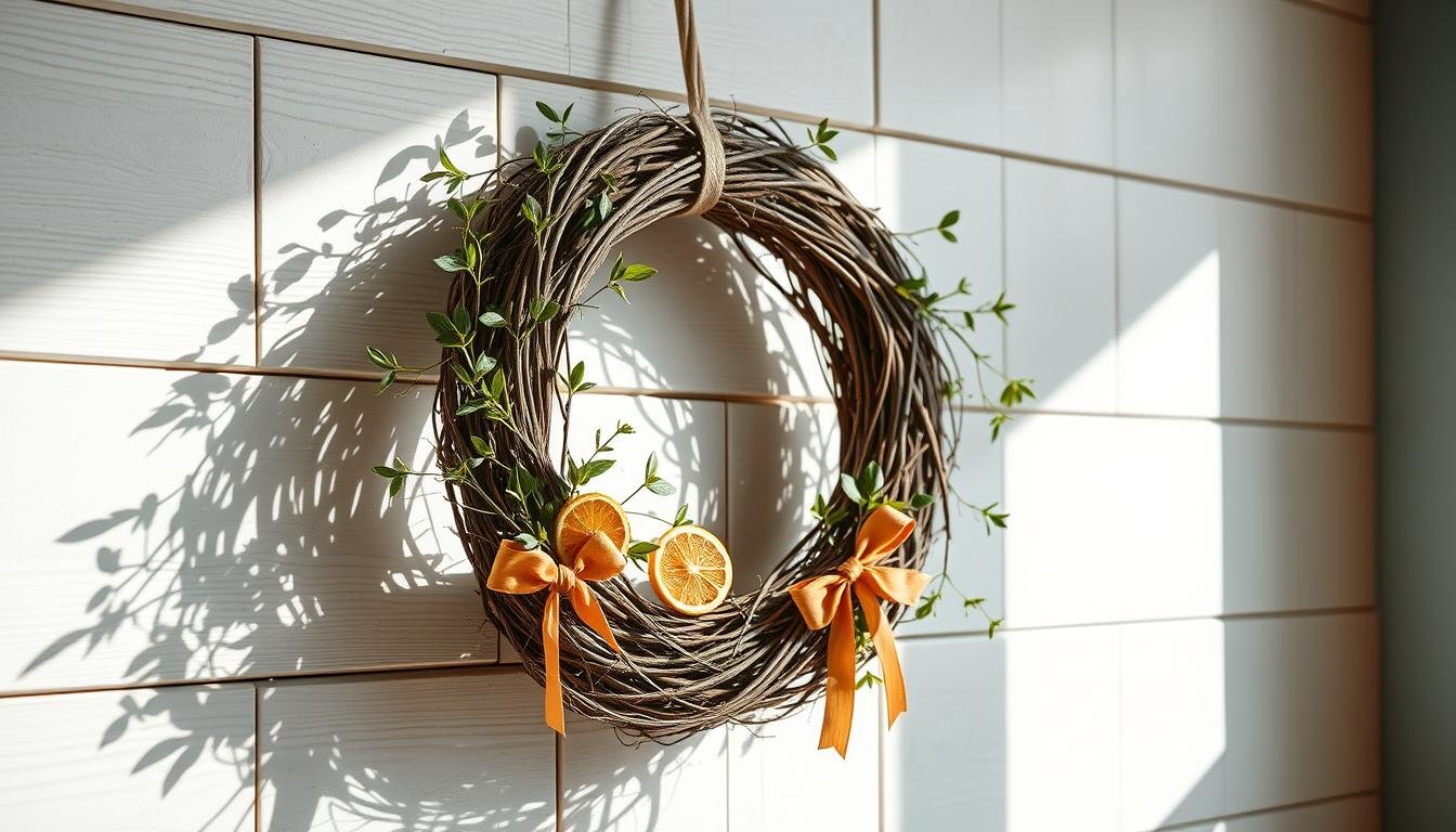 how to decorate a grapevine wreath