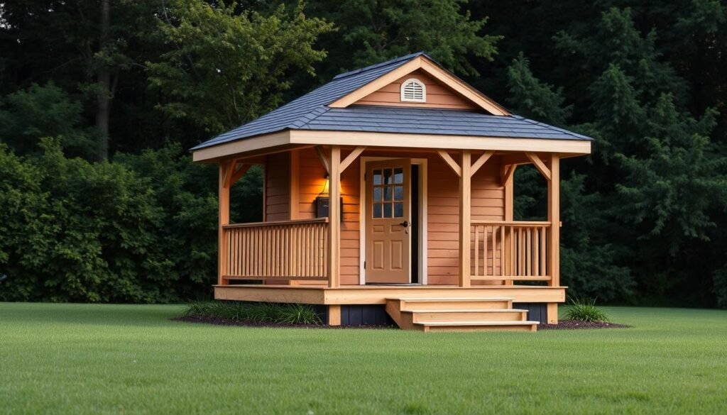 how to build small porch