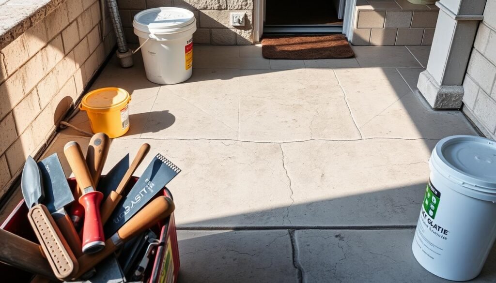 how to prep a concrete porch for tile