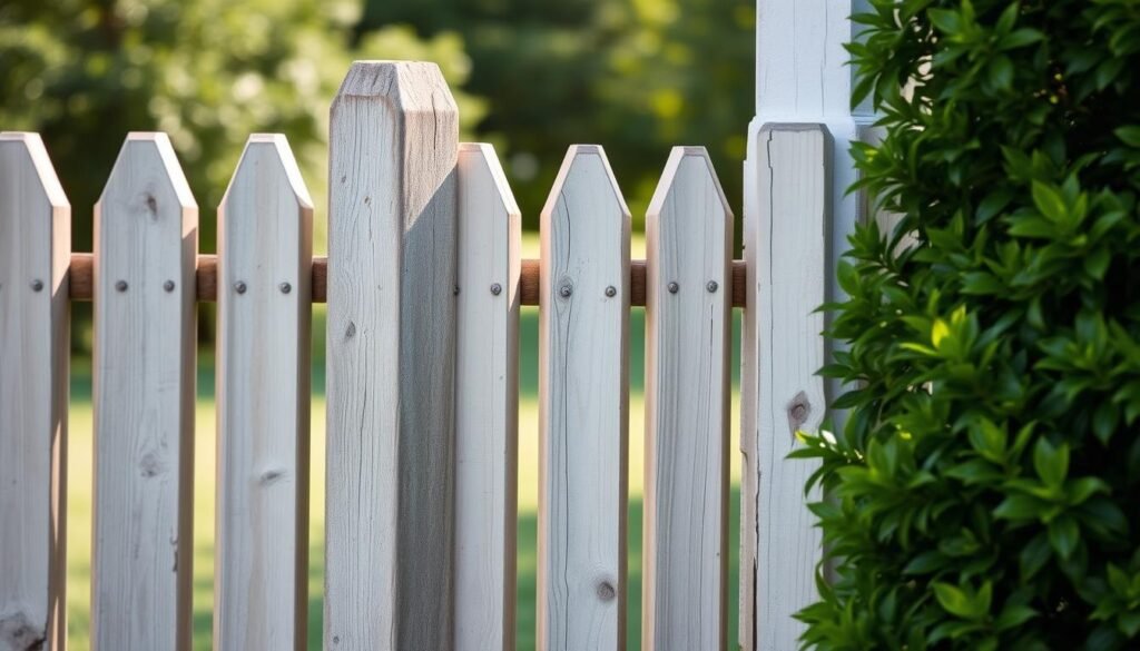 how to treat loosing wood porch fence