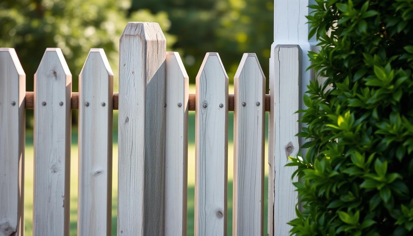 how to treat loosing wood porch fence