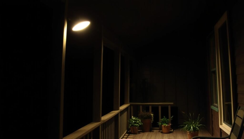 will a porch light keep raccoons away
