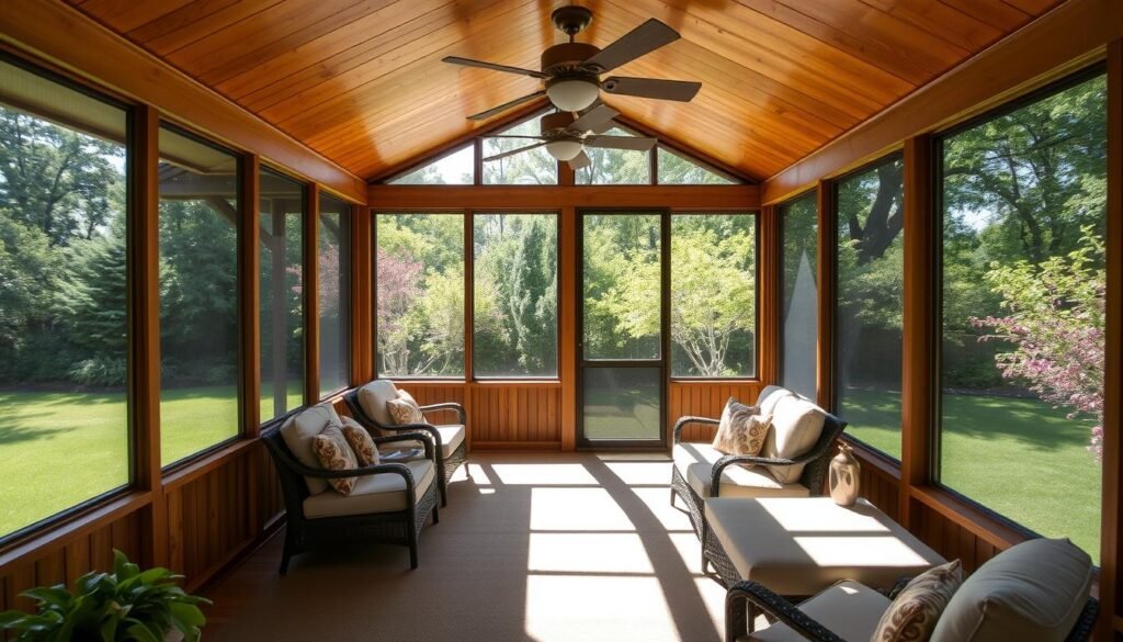 how much does a screen in porch cost