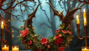 Read more about the article Craft a Dragon Wreath: DIY Fantasy Decor Guide