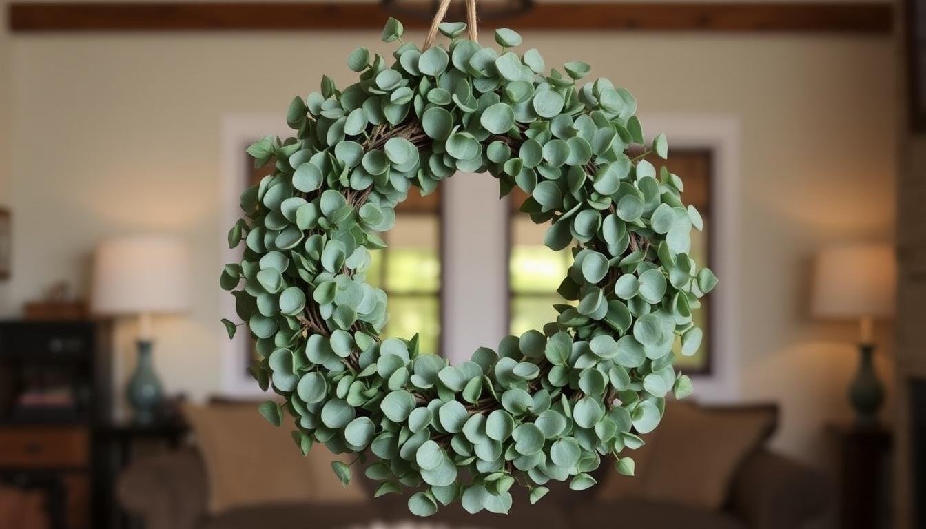 how to make a eucalyptus wreath