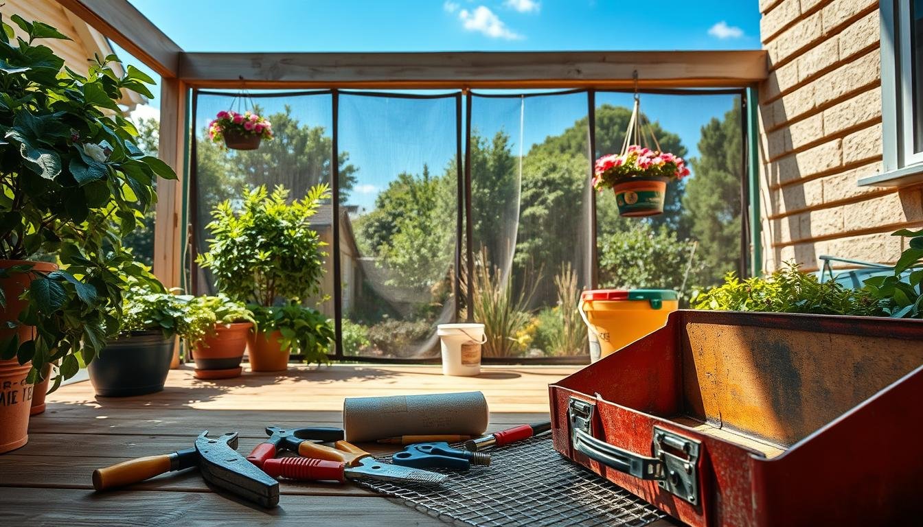 Read more about the article How to Repair a Screened-In Porch