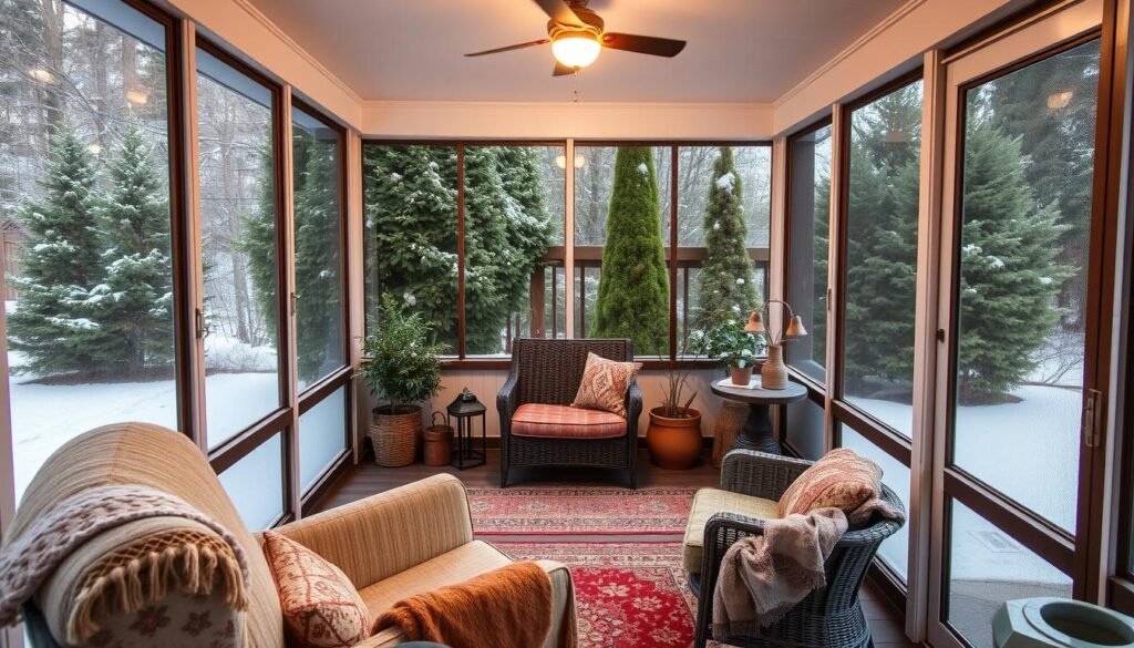 how to winterize a screened in porch