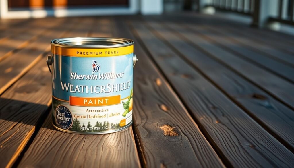is sherwin williams weathershield paint good for porch and steps