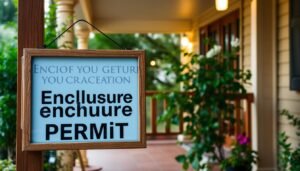 Read more about the article Enclosing a Porch: Is a Permit Necessary?