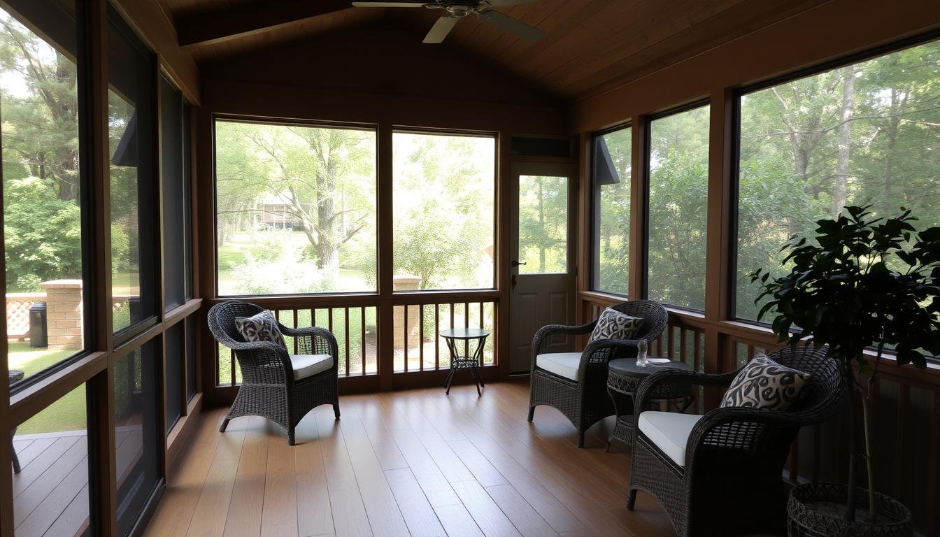 do screened in porches count as square footage