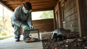 Read more about the article How to Get Rid of Skunks Under Your Porch: Humane Removal Tips