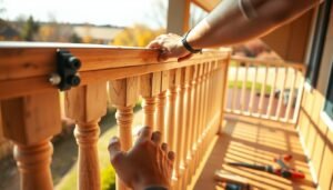 Read more about the article Easy Guide: How to Attach Porch Railing