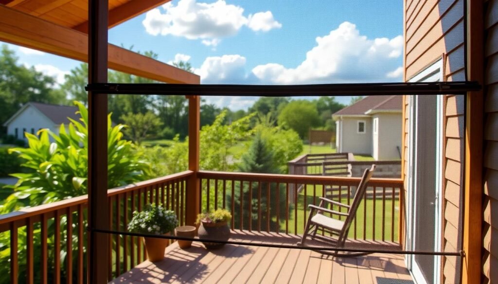 how to install porch screen
