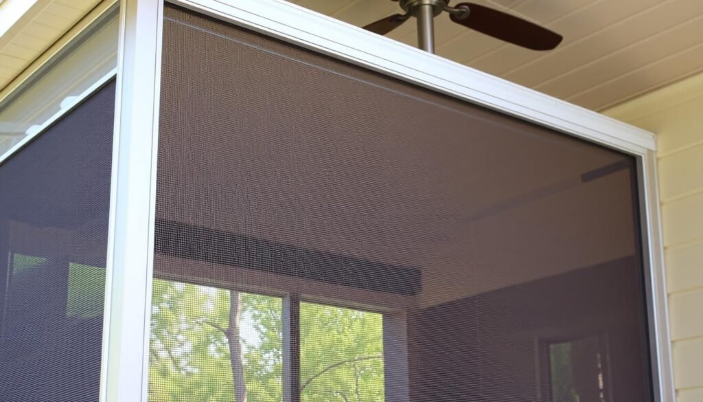 how to screen in a porch with aluminum frame system