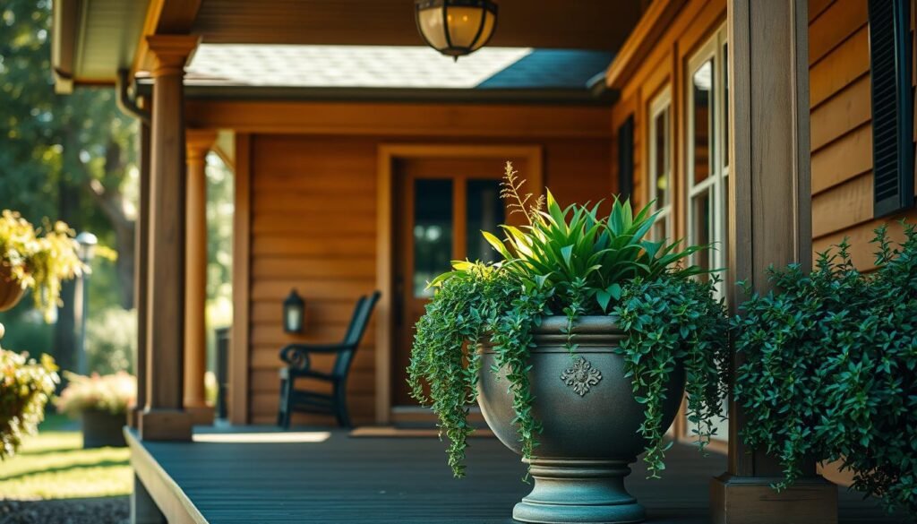 what size planter for front porch