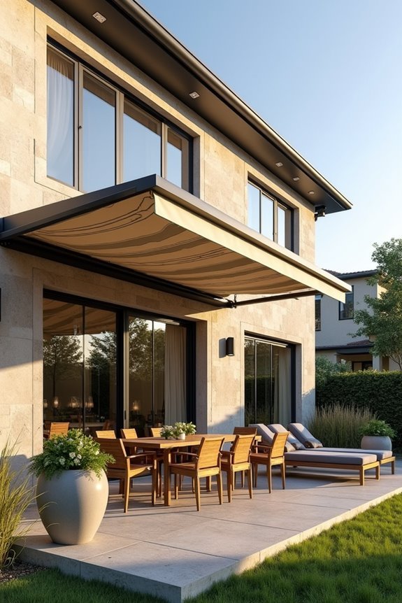adjustable retractable shade solutions