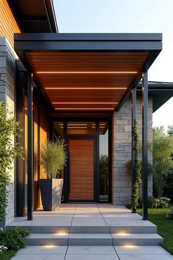 adjustable shade entry covers