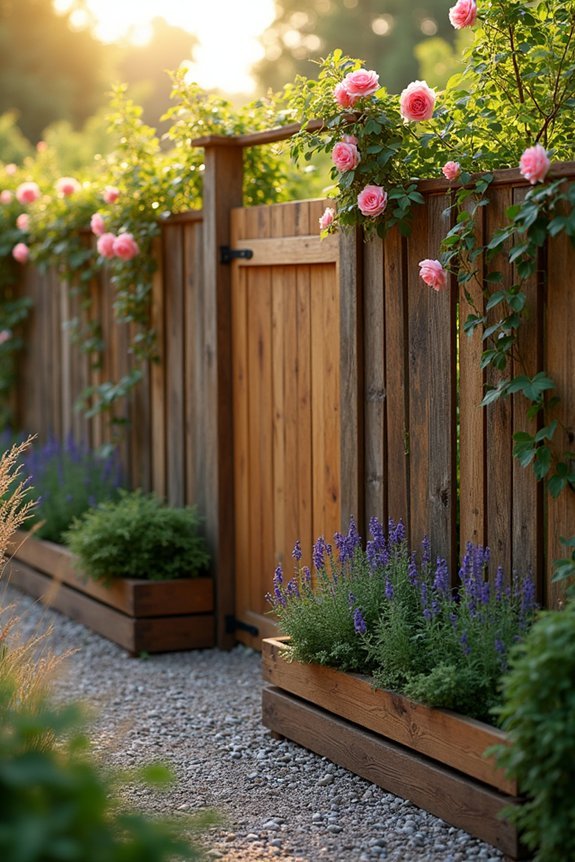 affordable customizable pallet fencing