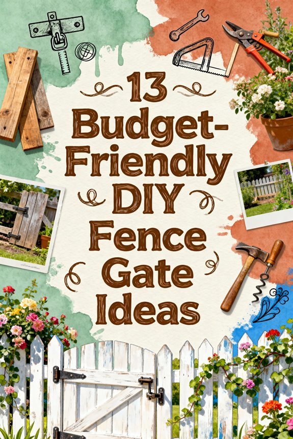 Read more about the article 13 Budget-Friendly DIY Fence Gate Ideas
