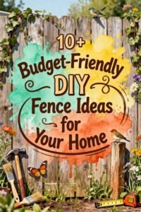 Read more about the article 10+ Budget-Friendly DIY Fence Ideas for Your Home