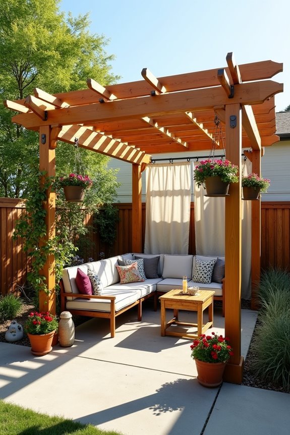 affordable diy pergola construction