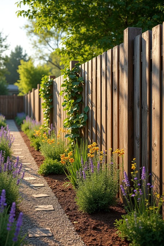 affordable reclaimed pallet fencing