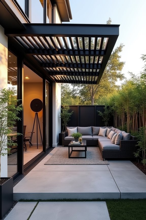 angled slat privacy screens