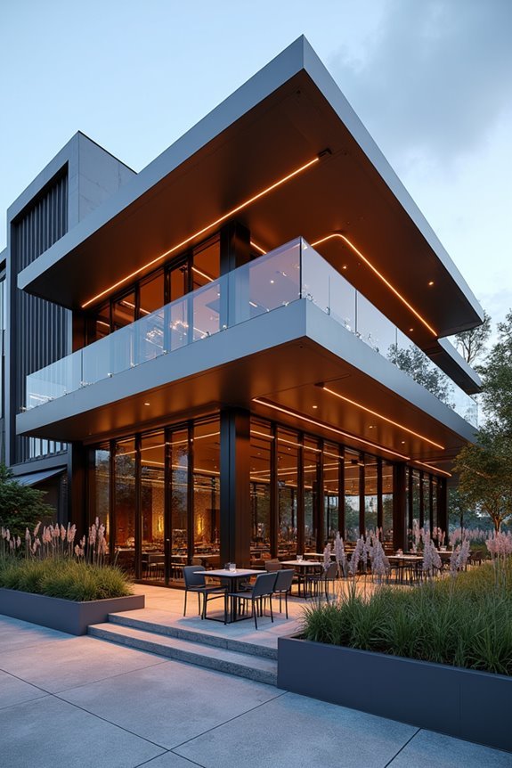 architectural canopy tier design