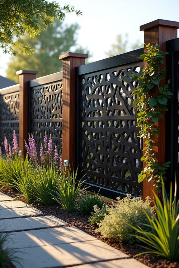 architectural decorative metal accents