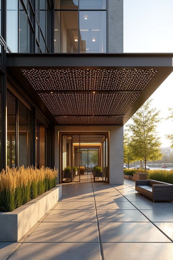 architectural metal screen design