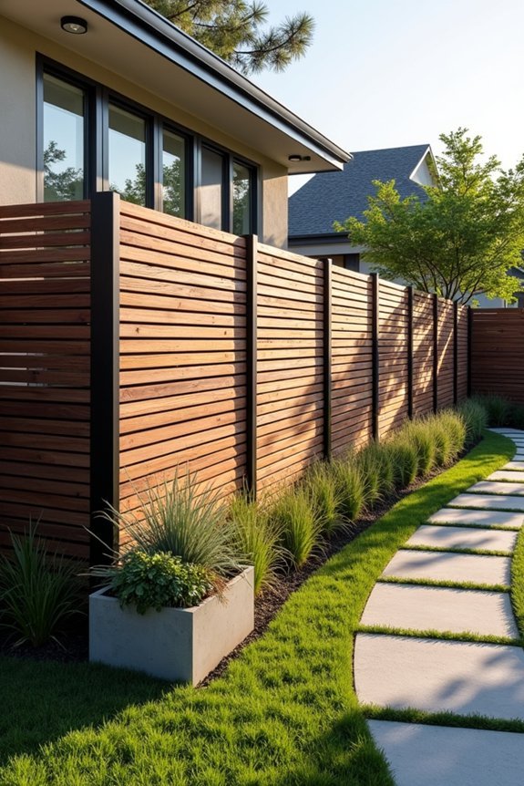 architectural wood slat screens