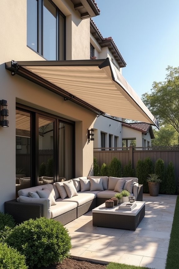 automated climate control awnings