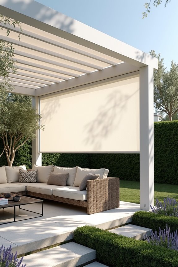 automated solar control shades