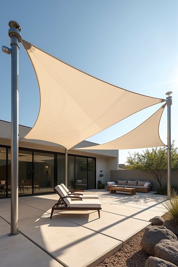 automated solar tracking sails