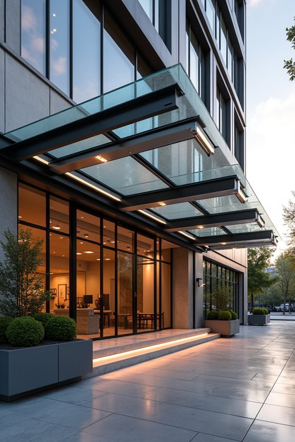 automated weather responsive canopies