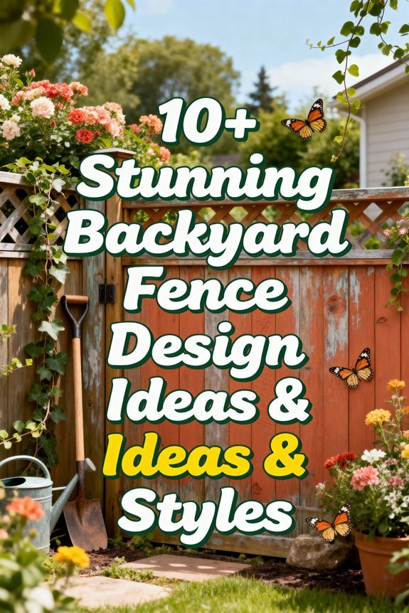 Read more about the article 10+ Stunning Backyard Fence Design Ideas & Styles