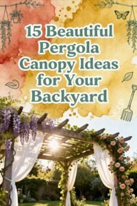 Read more about the article 15 Beautiful Pergola Canopy Ideas for Your Backyard
