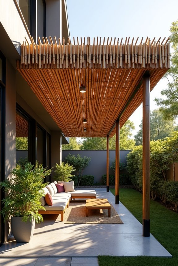 bamboo canopy structural design