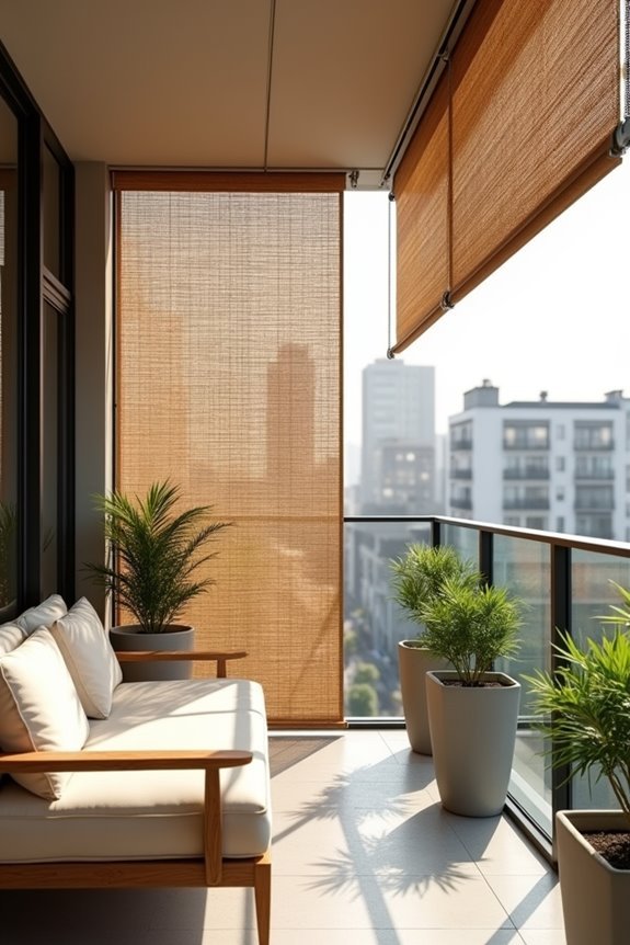 bamboo curtain mounting techniques