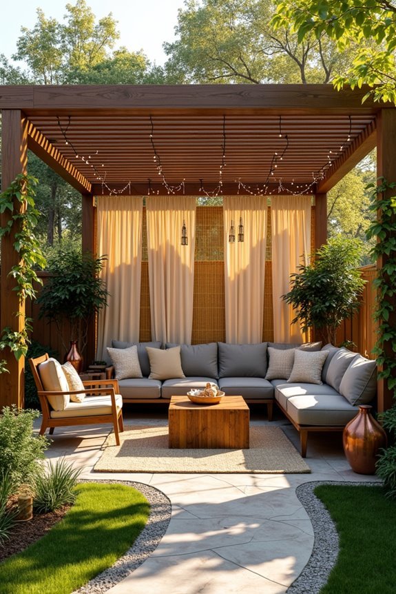 bamboo curtains for privacy