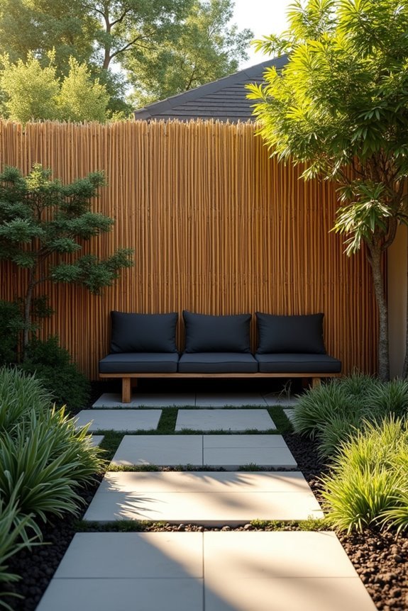 bamboo fencing for privacy