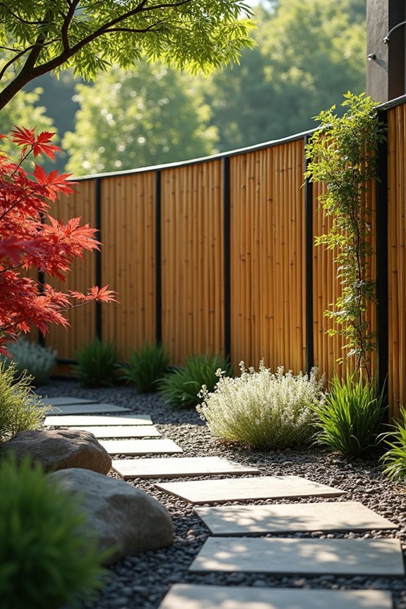 bamboo panels for privacy