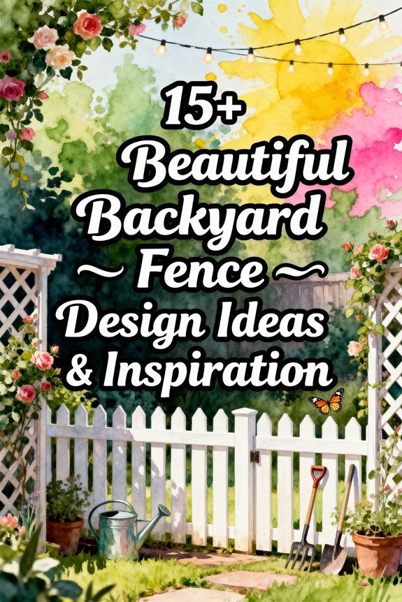 Read more about the article 15+ Beautiful Backyard Fence Design Ideas & Inspiration