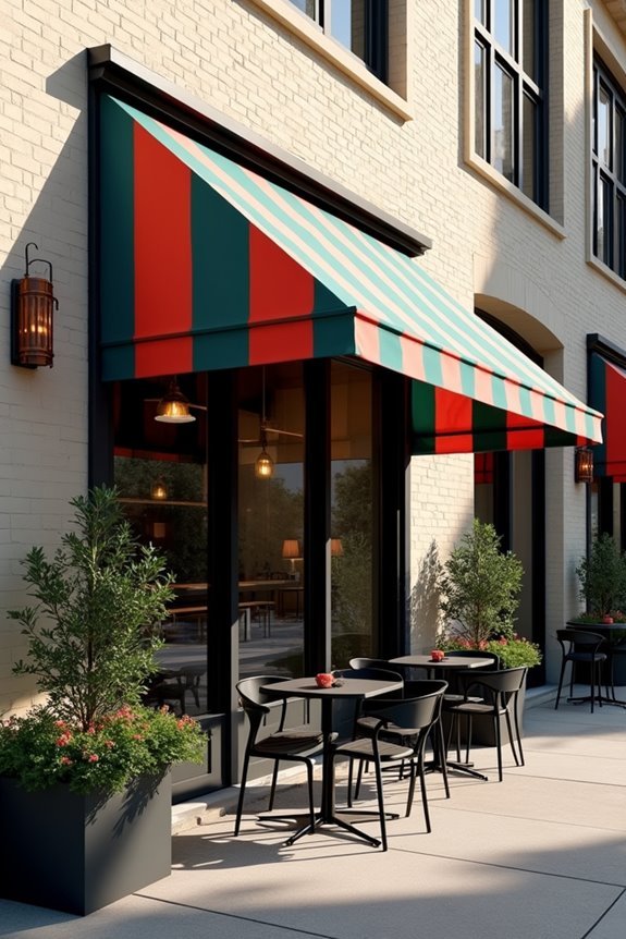 bold awning color strategies