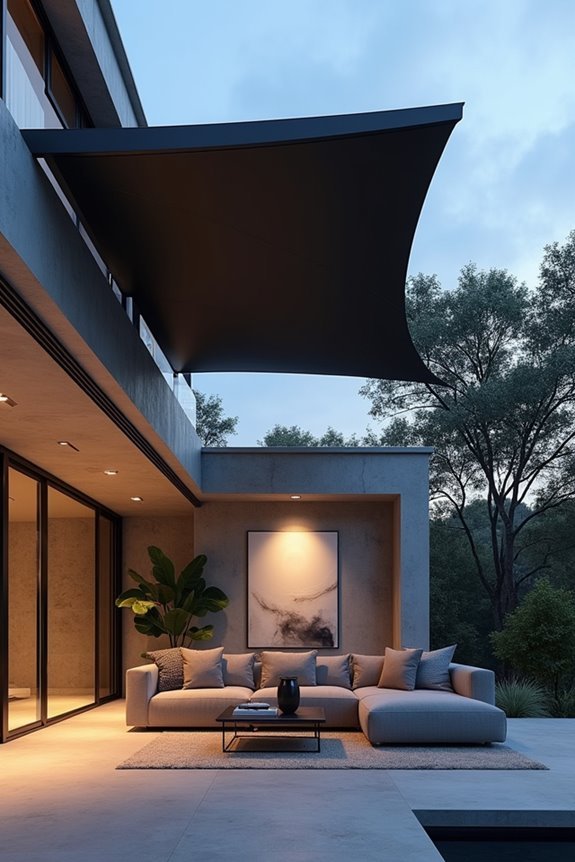 bold modern outdoor shading