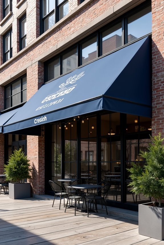 branded custom printed awnings