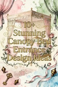 Read more about the article 10+ Stunning Canopy Bed Entrance Design Ideas