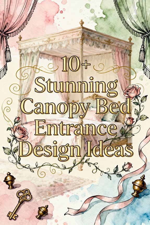 Read more about the article 10+ Stunning Canopy Bed Entrance Design Ideas