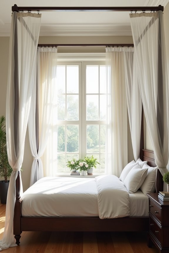 canopy conversion for bedrooms